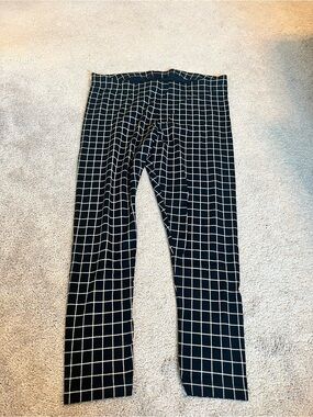 Old Navy Grid Print Pants